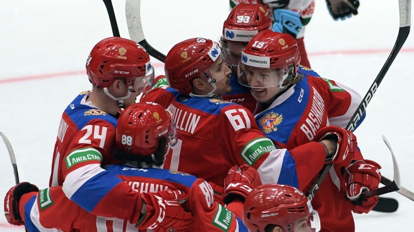 Сборная России по хоккею выиграла St. Petersburg Cup 