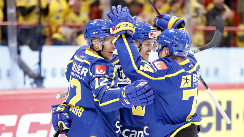 Сборная Швеции стала победительницей Еврохоккейтура сезона-2021/2022