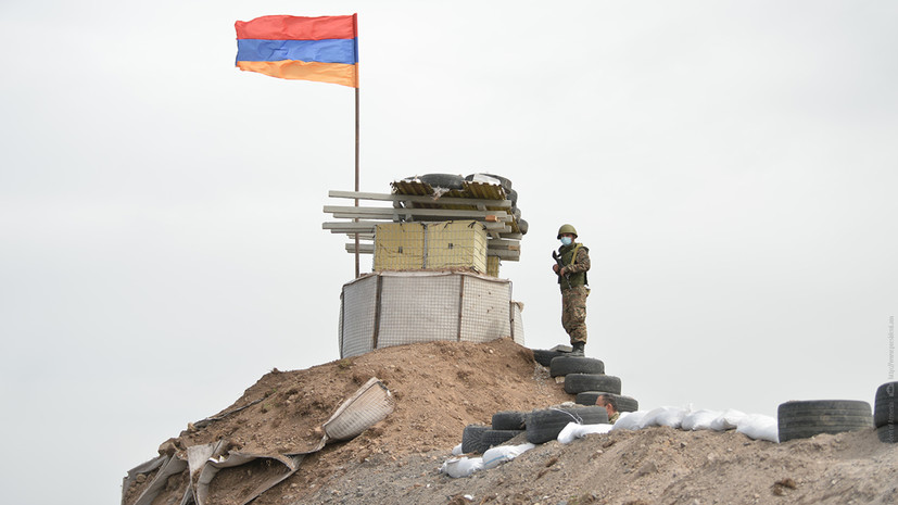 Минобороны Армении опровергло заявление Азербайджана об обстреле на границе