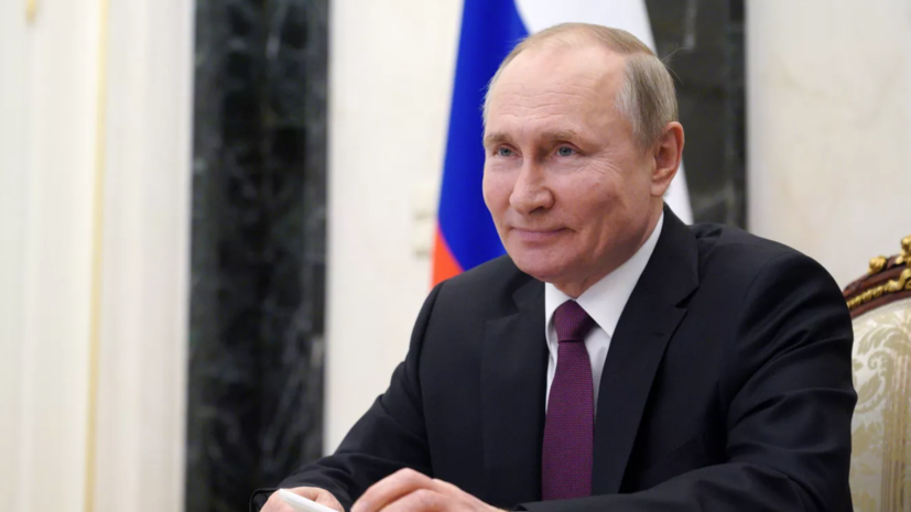 Путин поздравил Гаглоева с избранием на пост президента Южной Осетии