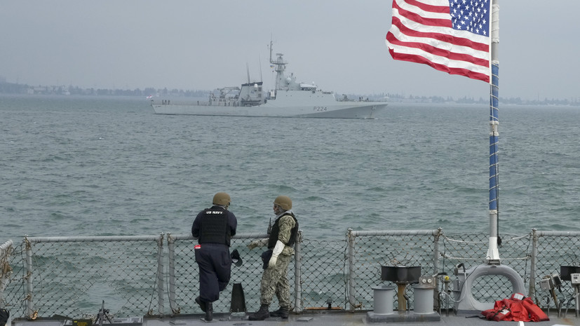 Глава ВМС НАТО заявил, что альянс не намерен долго отсутствовать в Чёрном море