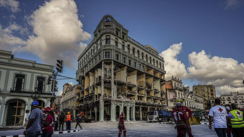 Число погибших в результате взрыва в отеле в Гаване возросло до 44