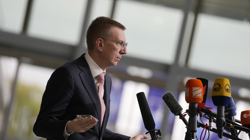 Глава МИД Латвии заявил о решении внести в чёрный список 102 россиянина