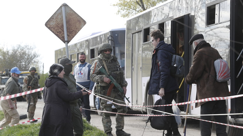 Из Мариуполя в Безыменное за сутки эвакуировали 543 человека