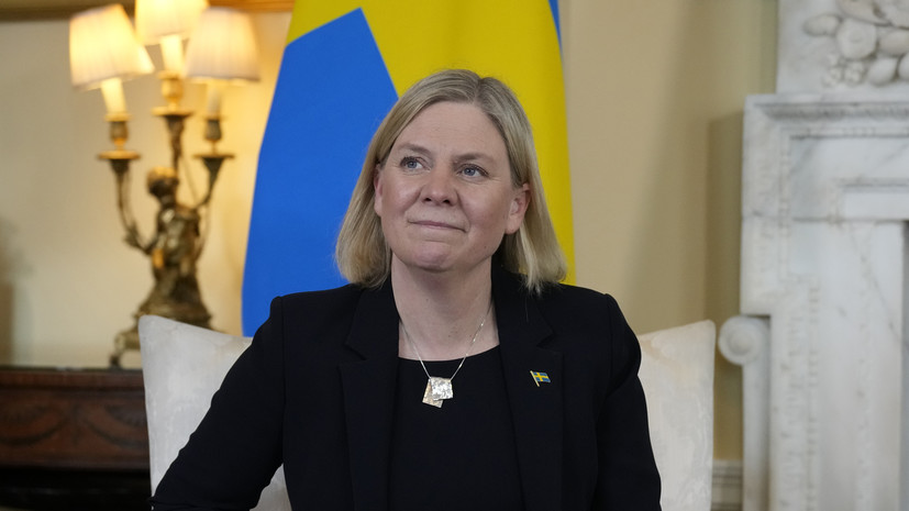 Премьер Швеции заявила, что членство в НАТО положительно скажется на безопасности страны