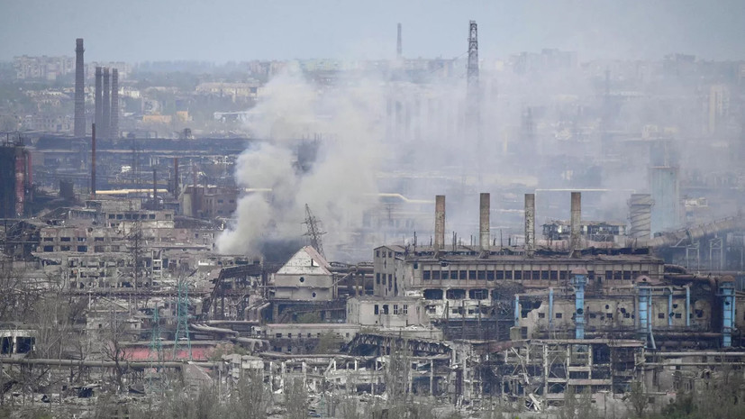 В ДНР сообщили, что на «Азовстали» сдались в плен десять украинских военных