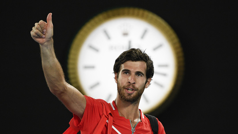 Чесноков: Хачанов играет в этом году лучше, чем в предыдущем