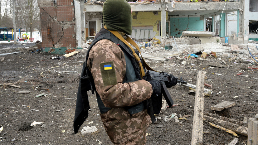 Минобороны России: украинские боевики разместили вооружение в жилом доме в Славянске