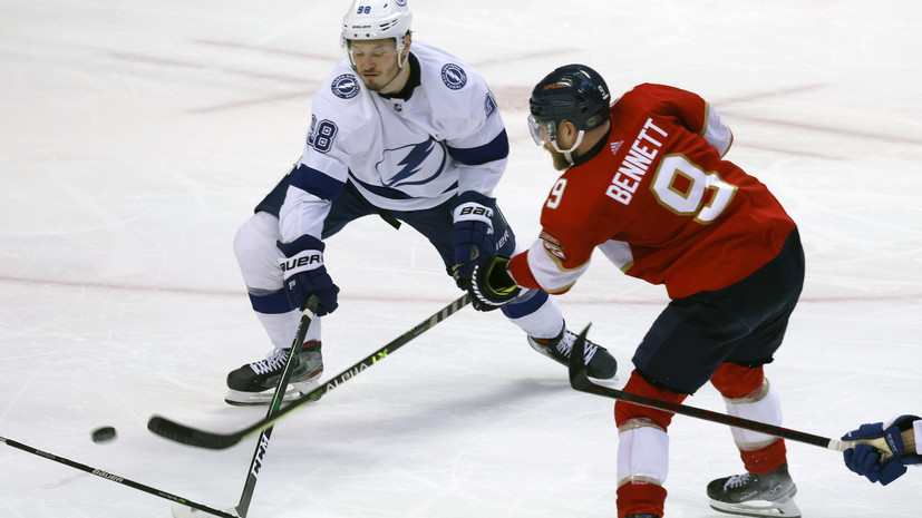 Гол и пас Кучерова помогли «Тампе» обыграть «Флориду» в матче плей-офф НХЛ