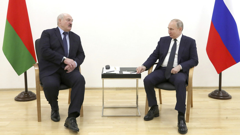 В Кремле сообщили, что 23 мая в Сочи состоится встреча Путина и Лукашенко