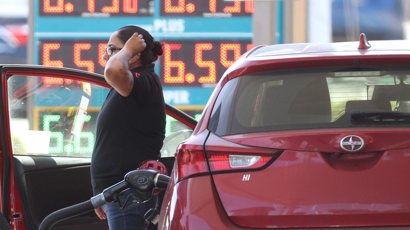 Стоимость бензина в США достигла рекордных $4,596 за галлон