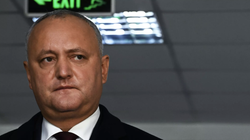 Экс-президента Молдавии Додона подозревают в госизмене