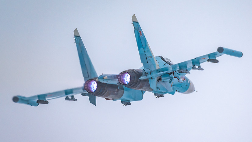«Российской истребительной авиацией»: МО РФ сообщило о сбитом украинском самолёте МиГ-29 вблизи Краматорска