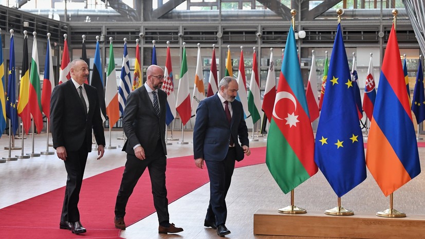 Глава Евросовета заявил об «ощутимом прогрессе» после встречи с Пашиняном и Алиевым