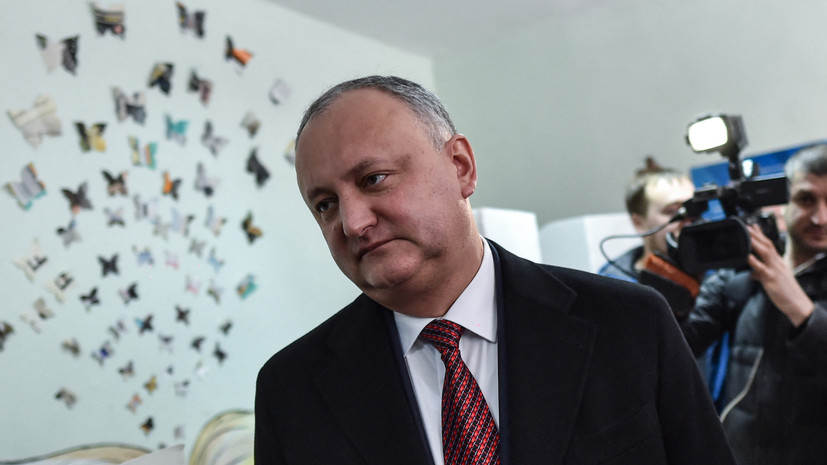 Суд отправил экс-президента Молдавии Додона под домашний арест на 30 суток
