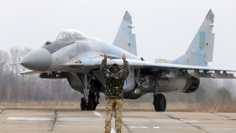 Российские средства ПВО сбили в Одесской области МиГ-29 ВС Украины
