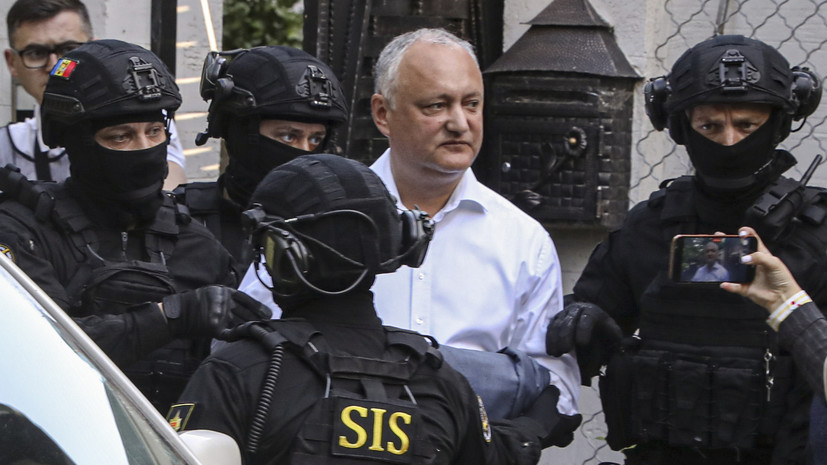 В Кремле выразили сожаление из-за домашнего ареста экс-президента Молдавии Додона