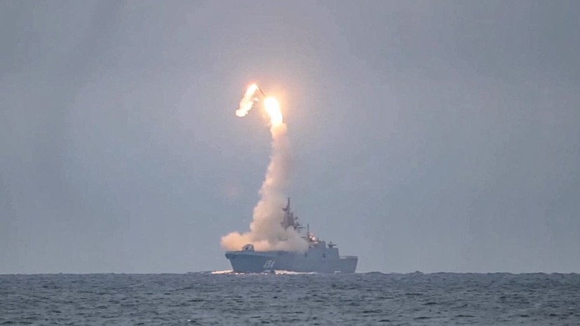 В Минобороны сообщили о запуске гиперзвуковой ракеты «Циркон» по мишени в Белом море