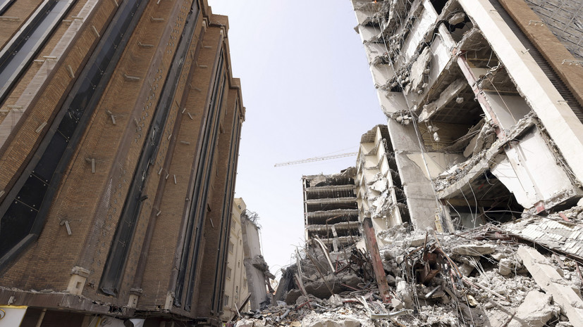 Число жертв обрушения здания в Иране достигло 29