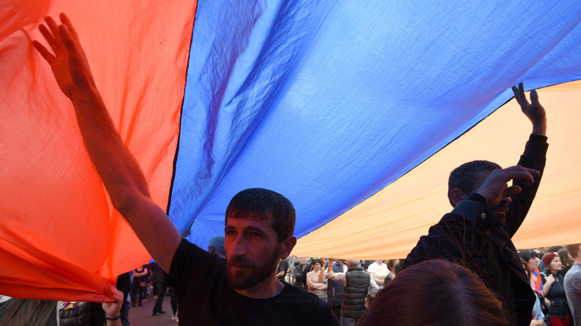 Очередной митинг с требованием отставки Пашиняна начался в Ереване