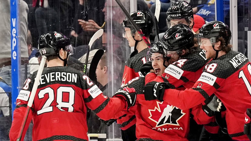 Канада разгромила Чехию и сыграет с Финляндией в финале ЧМ-2022 по хоккею
