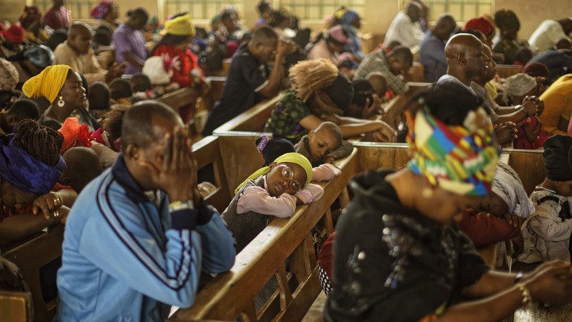 В результате давки на церковной ярмарке в Нигерии погиб 31 человек