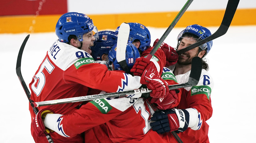 Сборная Чехии стала бронзовым призёром чемпионата мира по хоккею