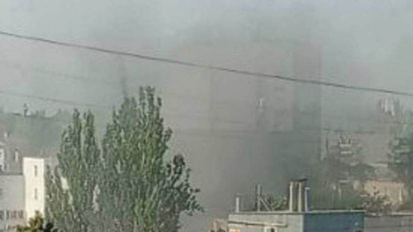 Предварительно, трое ранены: в центре Мелитополя произошёл сильный взрыв
