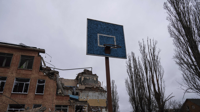 Мэр Донецка сообщил о раненных при обстреле гимназии и школ в городе