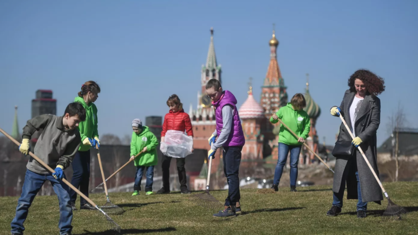 В рамках проекта «Зелёный десант» прошло более 60 субботников по всей России