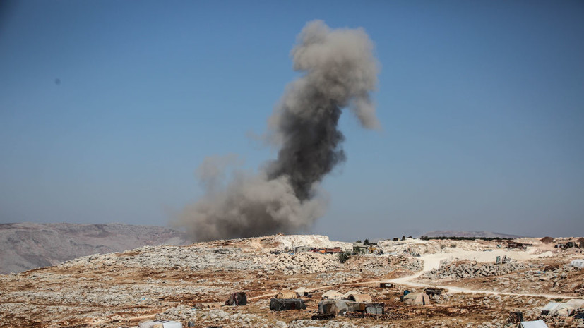 Террористы совершили пять обстрелов в идлибской зоне деэскалации в Сирии