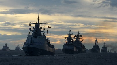 Корабли Балтийского флота ВМФ России в Кронштадте