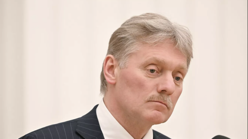 Песков прокомментировал включение его супруги и детей в санкционные списки Евросоюза