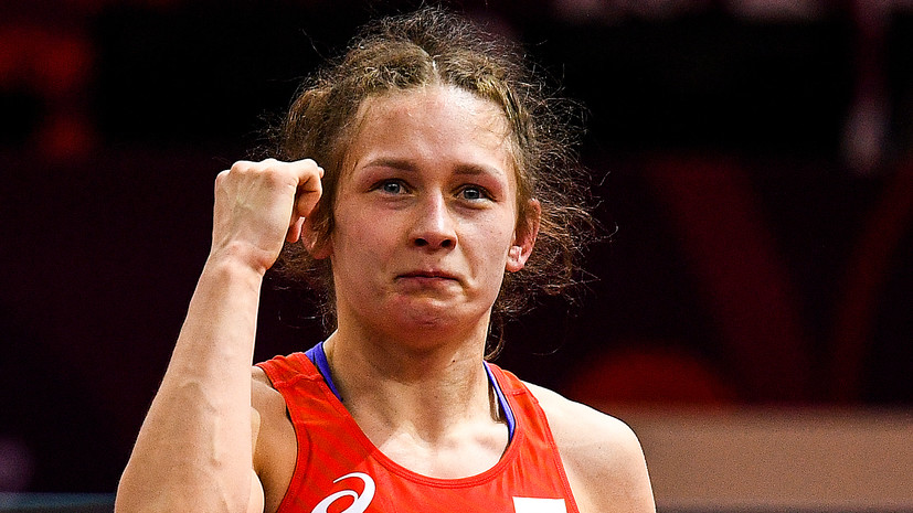 Хорошавцева выиграла чемпионат России по вольной борьбе