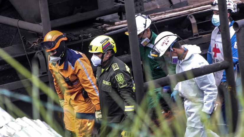 Не менее семи горняков погибли в результате взрыва на шахте в Колумбии