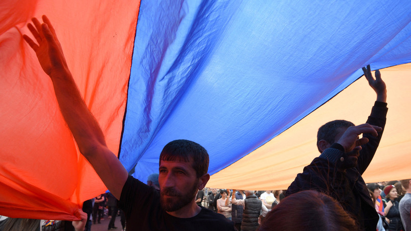 В Ереване началась очередная акция протеста против Пашиняна