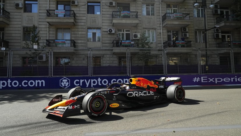 Ферстаппен выиграл Гран-при Азербайджана, Перес — второй, Хэмилтон — четвёртый