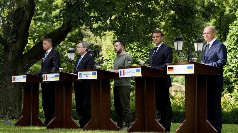 Экс-глава украинского МВД Захарченко высказался о визите лидеров стран ЕС на Украину