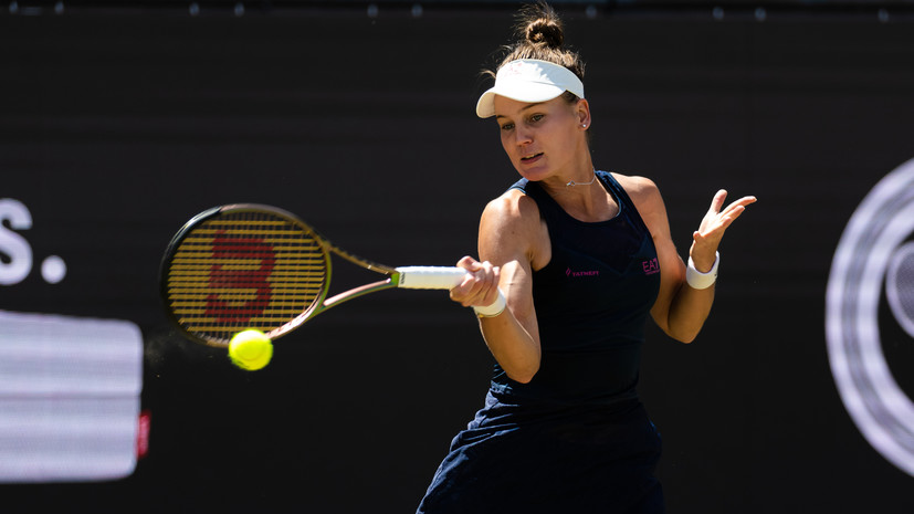 Кудерметова не смогла выйти в полуфинал теннисного турнира WTA в Берлине