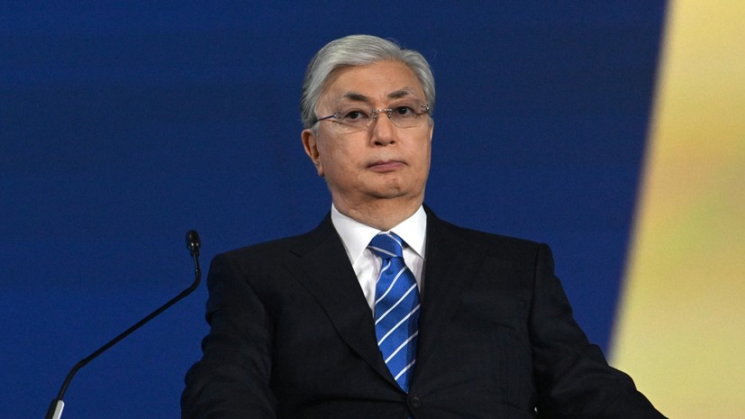 Токаев заявил, что с трудом представляет вступление Украины в ЕС