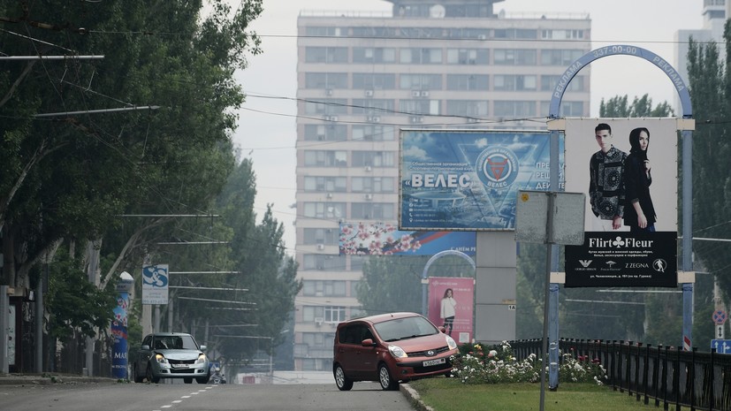 В Донецке частично приостановлена работа транспорта из-за обстрела