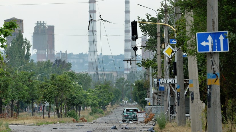 Народная милиция: сдавшиеся в плен в Северодонецке военные ВСУ находятся в ЛНР
