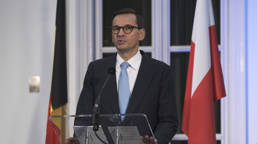 Премьер Польши Моравецкий заявил об обеспокоенности Варшавы из-за Cувалкского коридора
