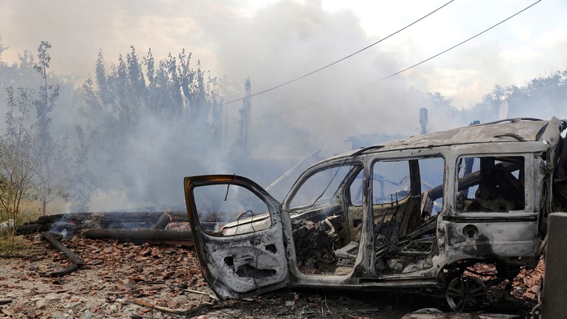 Представители ОНФ и журналисты попали под миномётный обстрел под Северодонецком