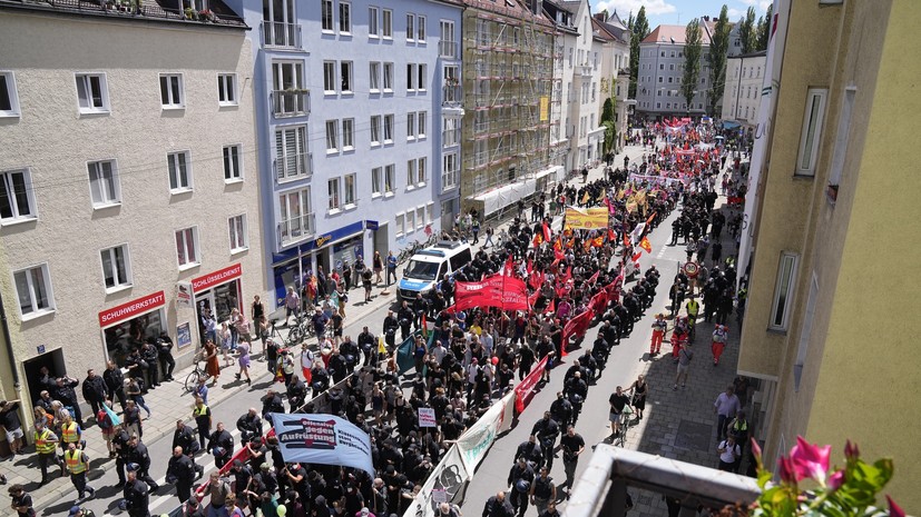 В Мюнхене в преддверии саммита G7 проходит акция протеста