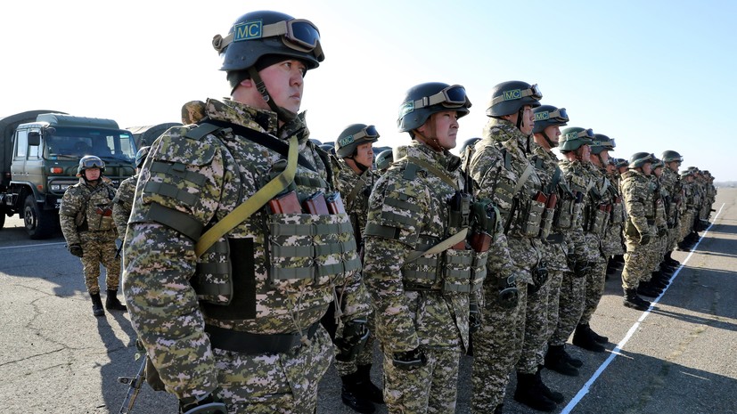 Миротворческие силы ОДКБ готовятся к совместному учению в Киргизии