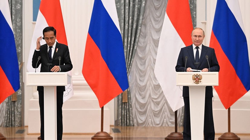 Путин заявил о готовности России в полной мере удовлетворить спрос Индонезии на удобрения