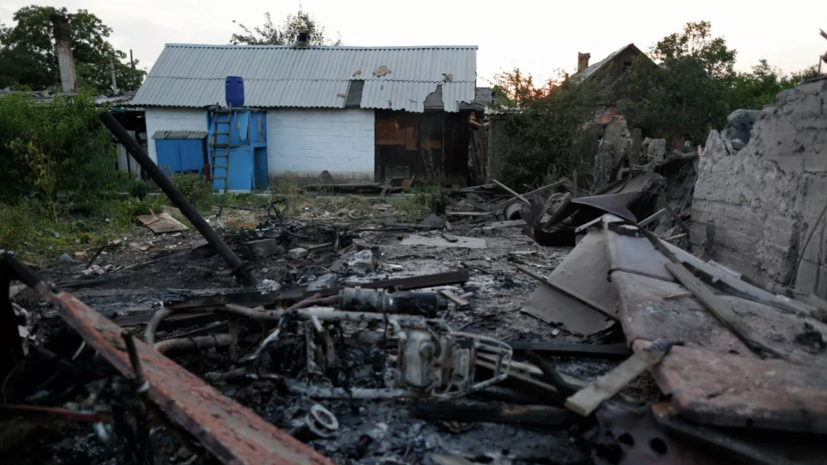 Украинские войска обстреляли из артиллерии ряд населённых пунктов ДНР