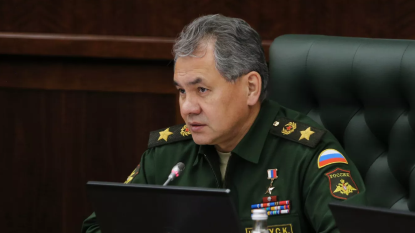 Министр обороны Шойгу доложил Путину об освобождении Луганской Народной Республики