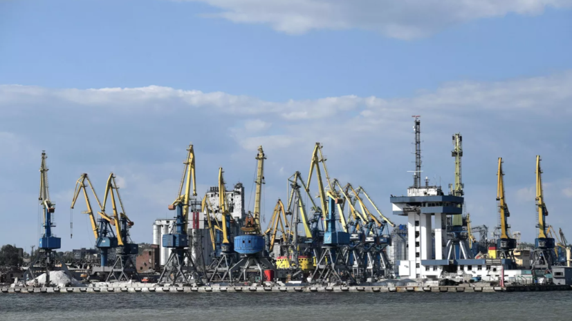 В ДНР заявили о восстановлении энергоснабжения мариупольского торгового порта